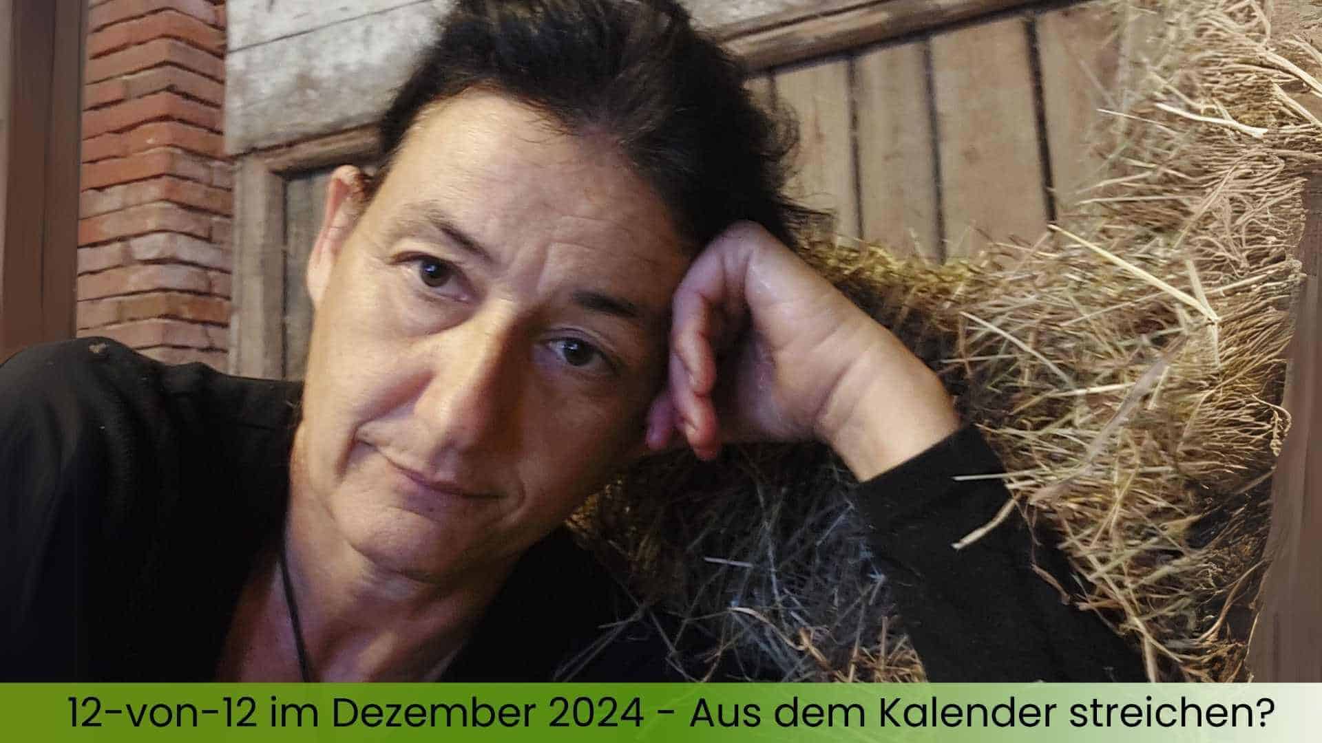 Marianne nachdenklich im Stall