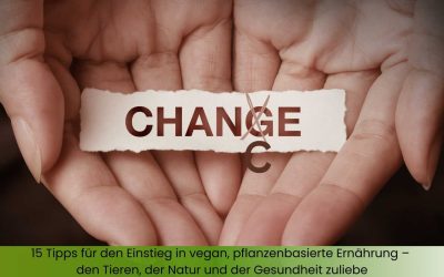 15 Tipps für den Einstieg in vegan, pflanzenbasierte Ernährung